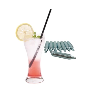 8g Co2/ar/n2o-sylinteriampulli ruokaa varten